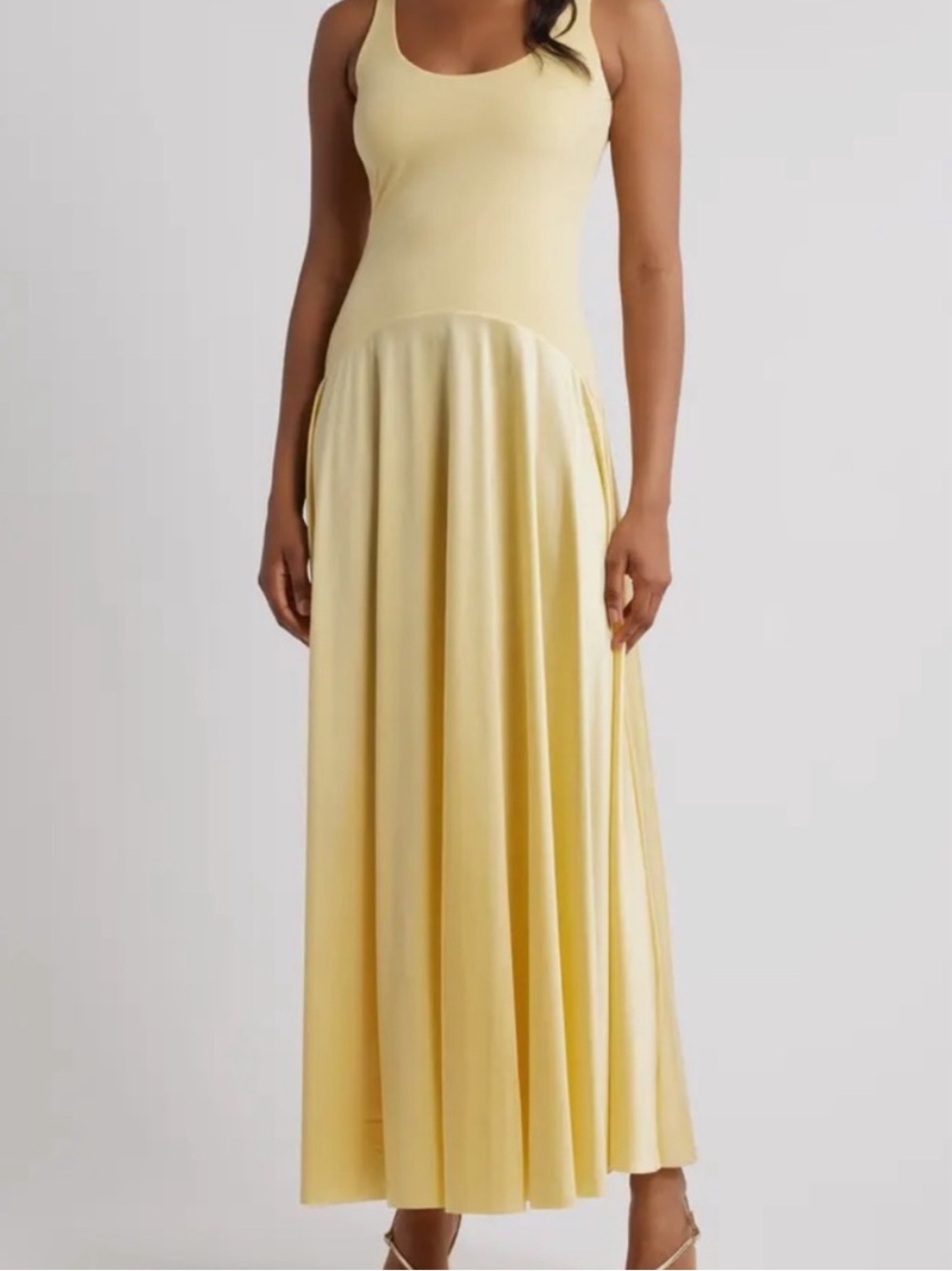 Rare London Yellow Maxi Dress & Rare London Purple Maxi Dress
